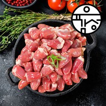 육감성 오리염통 오리심장 1kg 국내산 냉동, 단품