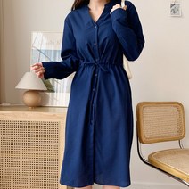 [리엘라]레이닌 스트링 브이롱원피스