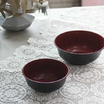 일본산 기본장국 칠기 공기 대접 홈카페 집들이선물