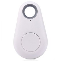 미니 스타일 패션 스마트 강아지 애완 동물 블루투스 4.0 GPS 트래커 안티-잃어버린 알람 무선 어린이 가방 작은 핸드백 키 찾기 로케이터, 03 WHITE