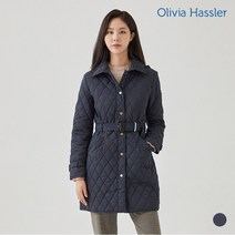 [올리비아하슬러] 다이아누빔벨티드코트_OH0WCT205