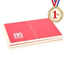 일프로 - 송판 중급 SA-07 빨강 31cmX23cmX1.0cm 플라스틱재질 MOOTO 격투기 태권도 송판 격파