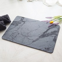 일루일루 프리미엄 규조토 발매트(L) 크리스탈 그레이+미끄럼방지패드 사포 증정