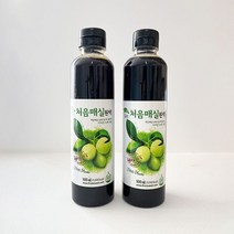 슬로푸드(주)농업회사법인 하동 매실 처음매실원액 500ml pet x 1입/2입/8입, 처음매실원액 500ml*1pet,상세 설명 참조, 1p