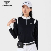 골프웨어 여자 반집업티 티셔츠 필드용품 여성패션