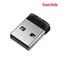 샌디스크 Cruzer Fit Z33 CZ33 귀여운USB메모리 각인 유에스비 초소형, 16GB