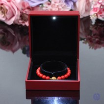 LED 쥬얼리 팔찌 케이스 레드 주얼리쇼케이스 악세사리보관함 귀걸이정리함 반지케이스