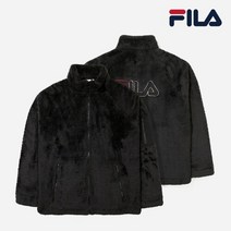 휠라 소프트 리니어 보아 후리스 플리스 BLACK 110
