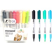 (모나미)패브릭마카470 24색세트(수성마킹펜 의류/신발용), 패브릭마카470 24색세트