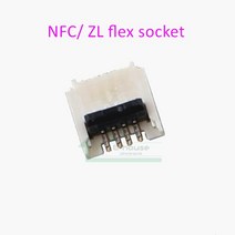 스위치조이콘 닌텐도 호환 닌텐도 스위치 조이 콘 마더 보드 LR 아날로그 SL SR ZL ZR 레일 카메라 플렉스, 04 NFC ZL socket