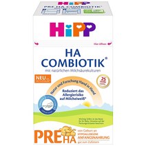 독일 hipp 힙 HA 분유 프레 600g, 4개