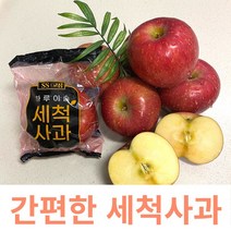 [가정용] 껍질채 먹는 세척 사과 5kg, 가정용 25-28과