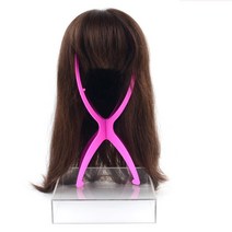 가발 보관대 거치대 연습용가발, 검정, 1개