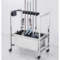 청소 도구 함 스테인리스 걸레 걸이 정리 밀대 보관, 상세 페이지 참고, 1. 확장 걸레 풀 120 길이 12 고리 15고리