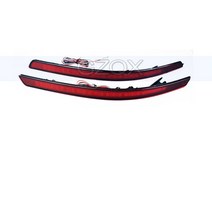 전조등 CAPQX 리어 범퍼 안개등 기아 K5 옵티마 2011 테일 램프 리플렉터 라이트 정지 브레이크 2 개, 01 2개 left and right