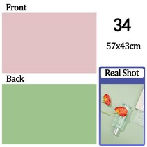 빈티지소품샵 엔틱 소품 인테리어 사진 배경 벽지 57*43cm 2 면 솔리드 컬러 종이 소품 스튜디오 촬영 제, 31 34