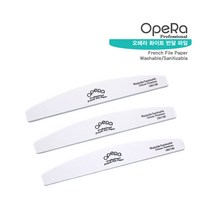 Opera 오페라 화이트 반달 파일_워셔블화일 3종 단품, 180/180