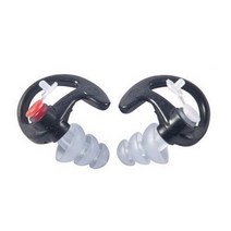 surefire 슈어파이어 EP4 귀마개 이어플러그, EP4 medium (블랙), 1