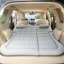 오토캠핑장 자동릴선 릴선자동 오토릴선 러그박스 car iatable bed suv car 매트리스 후면 행 자동차 여행 슬리핑 패드 오프로드 에어 침대 캠핑 매트 에어 매트리스, 회색