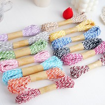 컬러 라피아 끈 10m, 10.블랙