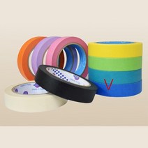 초보가죽공예용 마스킹테이프 블루 48mm 카페장식용, 1개
