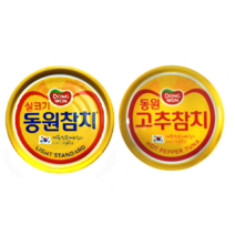 동원 살코기참치 85g 12입 + 고추참치 85g 6입, 8세트