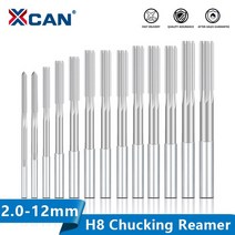 XCAN HSS M35 머신 리머 H8 스트레이트 생크 척 리머 밀링 리머 2/2. 5/3/4/5/6/6. 5/7/8/9/10/11/12mm, CHINA, H8 6.0