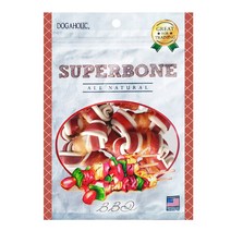 소프트본 강아지 영양 간식 도그어홀릭 슈퍼본 160g - 바베큐향, BBQ향