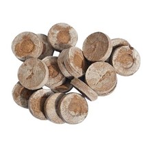 30mm 지피 이탄 펠릿 곡물 시작 플러그 팔레트 영양소 토양 블록 POE, 1Pcs, 01 1Pcs