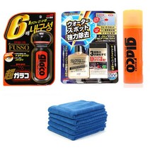 소프트99 차량용 글라코 유막제거제 세트 랜덤발송 G-73 + G-19 + G-65, 1세트