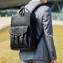 남자 노트북가죽백팩 맥북백팩 직장인 슬림 정장백팩 가방