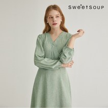 랩스타일 플로럴 원피스(WY3OPE2)