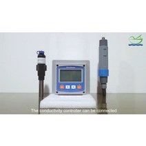센서가 있는 온라인 TDS/염분/EC 전도도 측정기, 한개옵션0