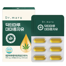 닥터마루 대마종자유, 30정, 2개