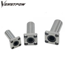 2 개/몫 LMK16LUU LMK10LUU LMK10UU LMK8UU LMK12UU LMK16UU LMK20UU LMK12LUU 16mm 플랜지 선형 베어링 3D 프린터 선형 막대, LMK35UU
