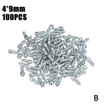 100PCS 9/12mm 타이어 스 터 드 카바 이드 스크류 스파이크 Anti-Slip Anti-ice 자동차/SUV/ATV/UTV 설치 도구 자동차 타이어 스 터 드, 4X9mm_2