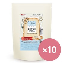 브레드가든 밀크앤밀크 식빵믹스, 364g, 10개