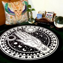 별자리 타로카드 스프레드천 러그 (RASCETTE LINES)