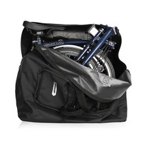 RHINOWALK 폴딩 접이식 자전거 50.8cm 캐리어가방 캐링백 수화물 운반 가방 RF203, 검정