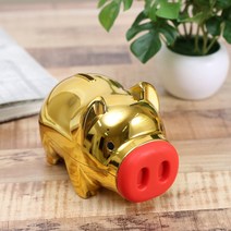 마키골드 돼지저금통(대) 사은품 판촉 복돼지 저금통