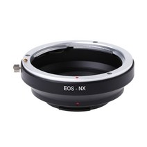 EF 렌즈를위한 NX 마운트 어댑터 링 NX5 NX10 NX20 NX1000, 검은 색