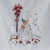 패션메이드프랑스자수 자수도안-크레놀린CL4 패키지 재료 실