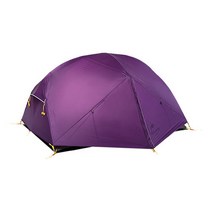 네이처하이크 몽가2 20D 텐트 NH17T007-M / 2인용 / 20D 나일론 / 방수 / 초경량 / 돔텐트 / 백패킹, 퍼플
