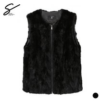 에스띠 에스띠 택가 990 000원 리얼 밍크 퍼 베스트