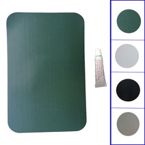 캠핑 자충 침대 전기 에어 매트 200*130mm 풍선 플라스틱 보트 특수 PVC 수리 키트 카약 방수 고무 밴드 카누 접착제, Black 1pc