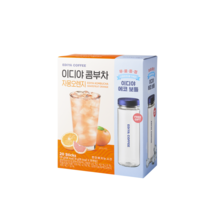이디야 콤부차 자몽오렌지 20T ( 에코보틀 증정) I 40T, 20T + 에코보틀 1박스