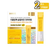 비오피테 더블임팩 슬림라인 다이어트 30포 망고맛 X 2개, 단품