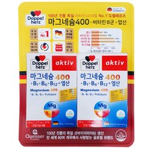 도펠헤르츠 마그네슘 400 비타민B 60정 코스트코/건강영양제 마그네슘
