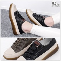 가죽 키에나 스니커즈 3cm