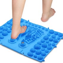 발바닥 지압판 지압 매트 발 자극 건강 발판 엄마 아빠 설거지 선물, 컬러발지압판 색상랜덤